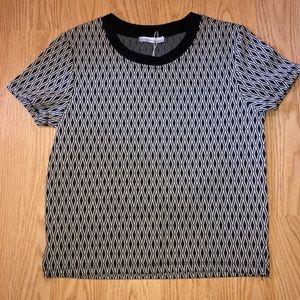 ZARA black and white top